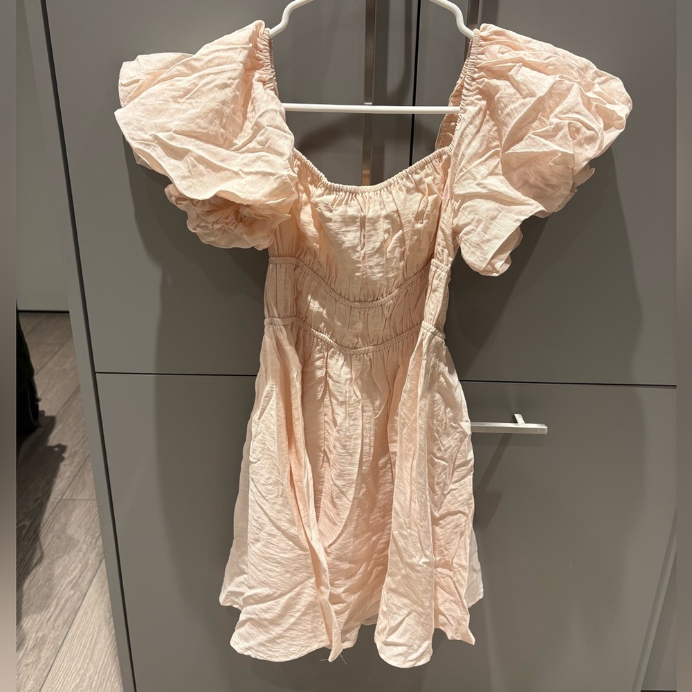 Flutter Sleeve Mini Dress